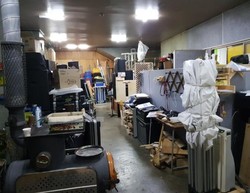 우분투 창고에 보관된 민중 예인들의 연주 도구들