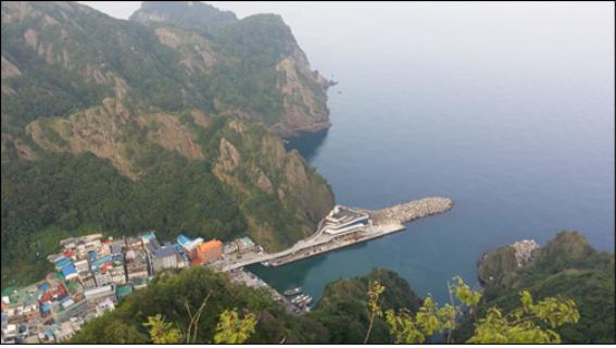 ▲남면도동 항구