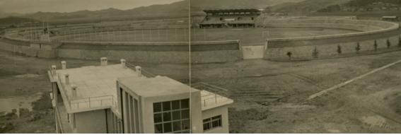 ▲공사가 거의 마무리단계인 전주종합경기장