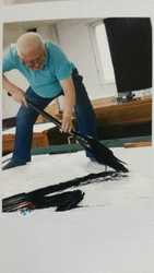 여태명 교수의 작업 모습