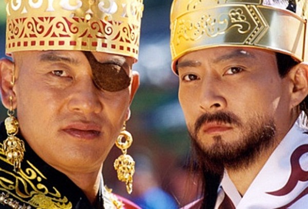 ▲KBS 드라마 '태조왕건'에 등장했던 궁예(왼쪽)와 왕건(오른쪽).