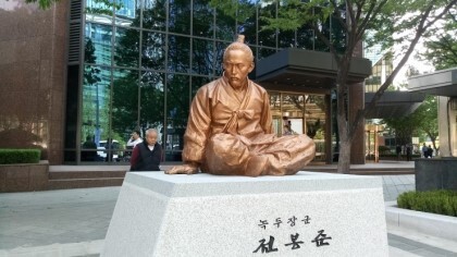 ▲녹두장군 전봉준 동상