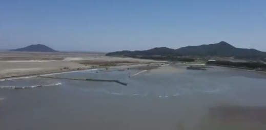 세계 잼버리대회를 위한 신축건물 예정 부지