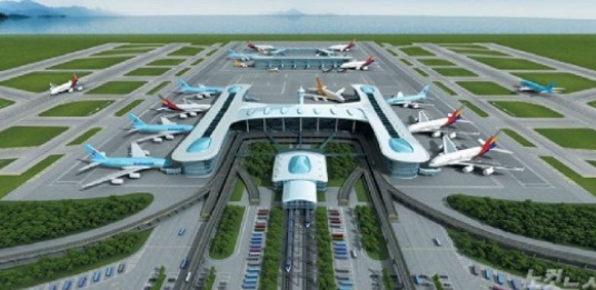 새만금 국제공항 조감도