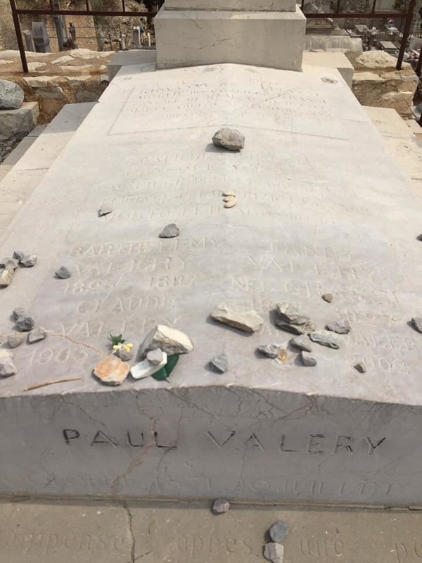 Paul-Valéry, 1871~1945, 묘지