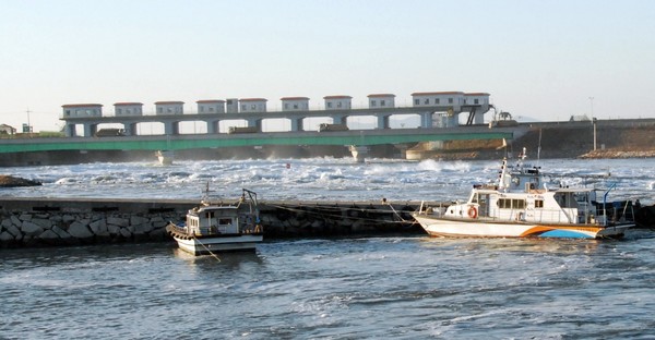 최병성 목사가 페이스북에 공개한 시화호 모습.