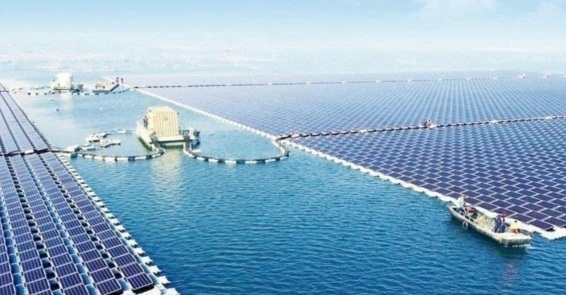 새만금 수상 태양광 사업(조감도)