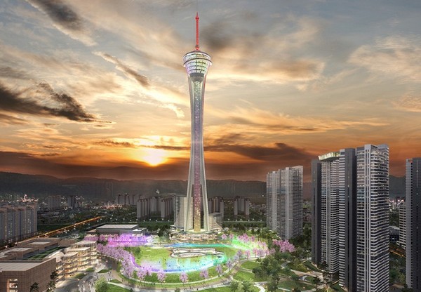 (주)자광의 옛 대한방직 부지 개발 조감도((주)자광 제공)