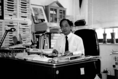 백병걸 전 교수(2000년 전북대 수의과대학 교수 재직시절 모습)