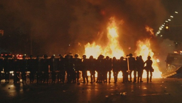  A scene from “The Edge of Democracy,” directed by Petra Costa. 