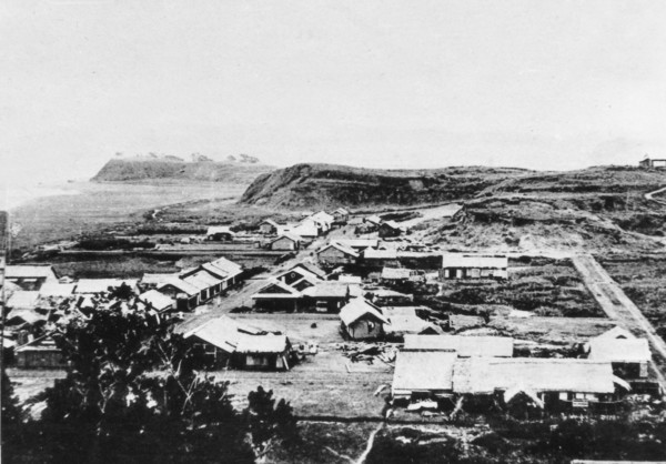 개항 직후 군산 시가지(사진 출처='군산 야구 100년사')