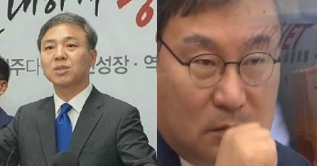 김승수 전주시장(좌), 이상직 의원(우)