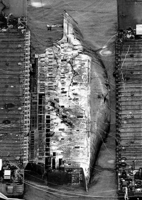 3년 여만에 인양된 세월호 모습(자료사진)