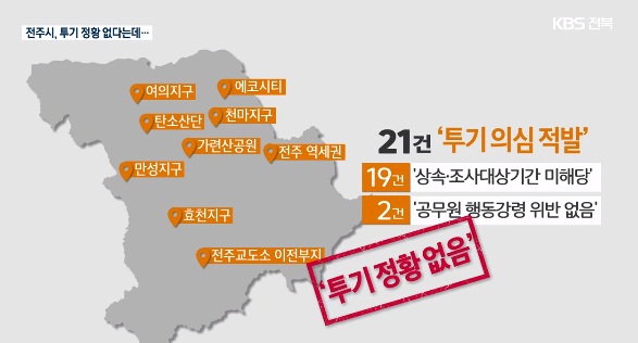 KBS전주총국 4월 28일 보도(화면 캡쳐)