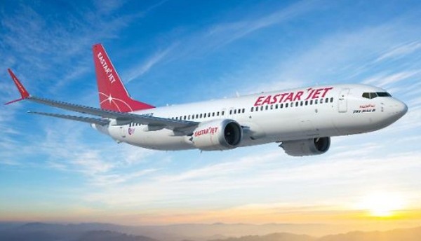 이스타항공 여객기.