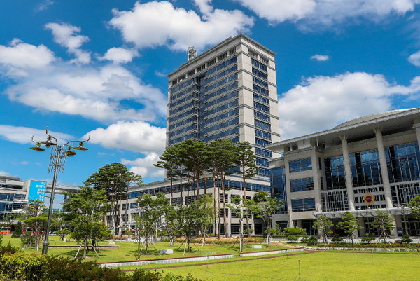 전북도청 전경.