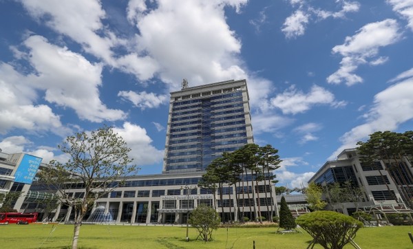 전북도청 전경.