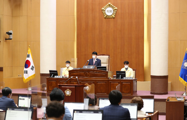 전주시의회 본회의 모습(전주시의회 제공)