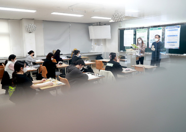 2022학년도 수능 고사장(전북도교육청 제공)