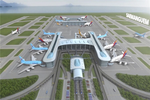 새만금 신공항 조감도(국토교통부 제공)