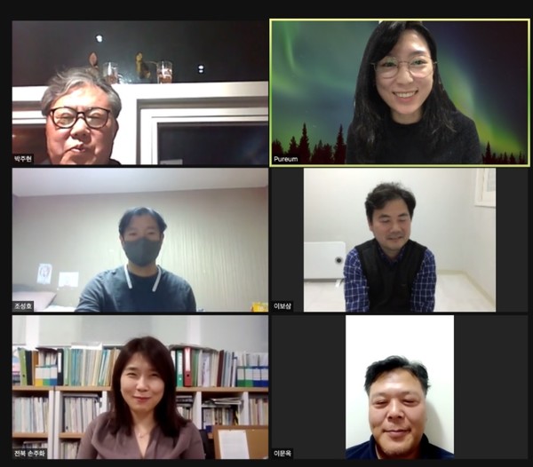 전북의소리 제2차 독자참여편집위원회 화상회의 모습.