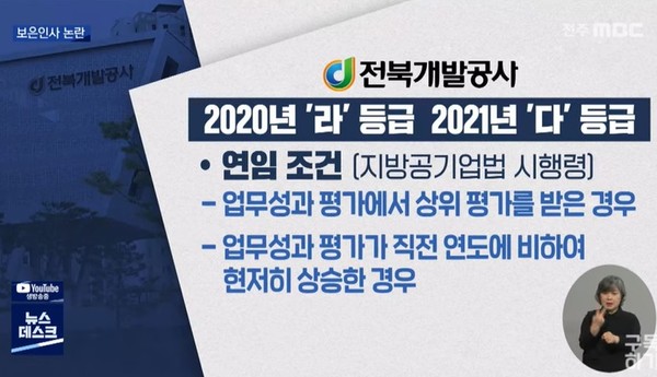 전주MBC 2월 18일 보도(화면 캡처)