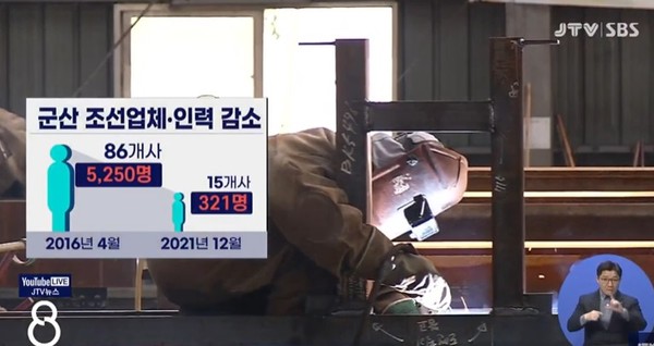 JTV 2월 24일 보도(화면 캡처)