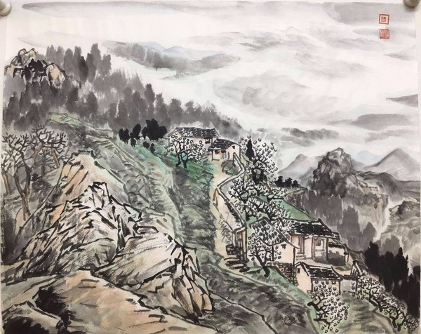 제 아우 백진숙 화백의 그림입니다. 대통령 선거 결과도 그렇고, 러시아의우크라이나 침공도 우리를 우울하게 하지요. 그래도 우리는 봄을 맞습니다. 우리 앞에는 아무려나 포기할 수 없는 평화와 수확의 계절이 기다리고 있기 때문입니다.