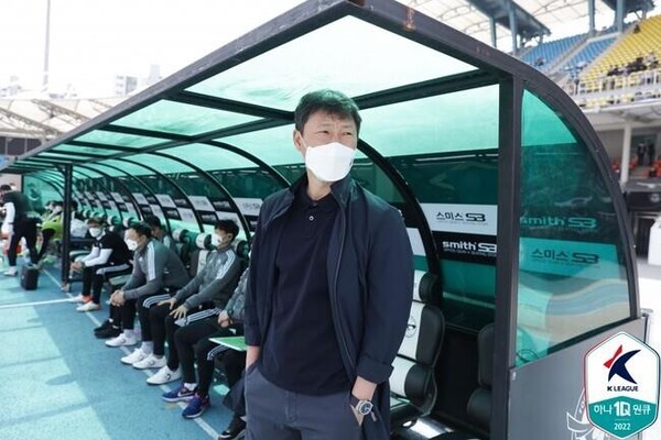 4득점 경기에 최근 3연승을 내달린 전북 김상식 감독은 홀가분하게 아챔 경기에 나서게 됐다(사진=프로축구연맹)