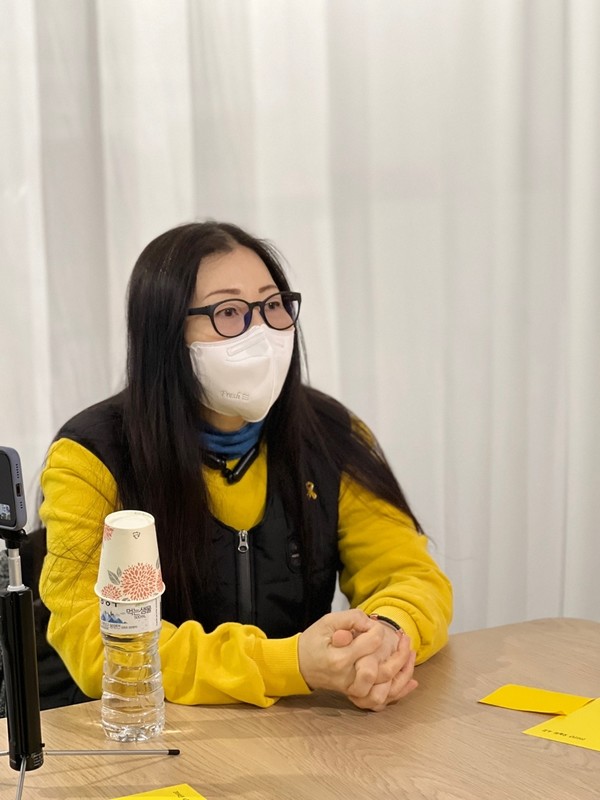                    세월호 희생자 고 임경빈 군의 어머니 전인숙 씨(사진=전인숙 제공)