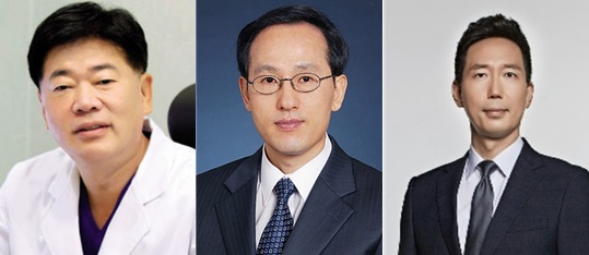 두재균 단장, 신효균 분과장, 이정헌 대변인(사진 왼쪽 부터)  