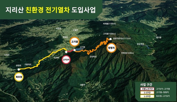 6월 19일 자 전북일보 홈페이지 '국내 1호 남원 지리산 친환경 전기열차 유치 '청신호'' 보도 중
