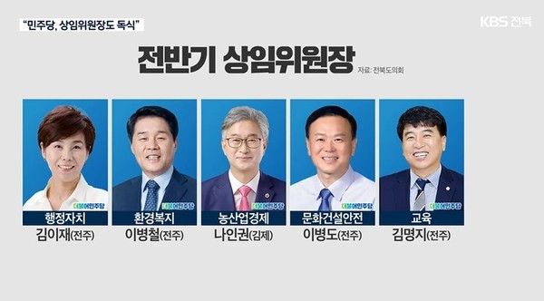 KBS전주총국 7월 4일 뉴스(화면 캡처)
