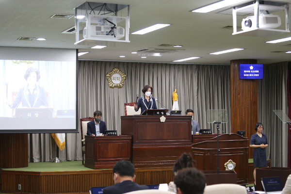 익산시의회가 29일 임시회를 열고 제2회 익산시 추경예산을 심의 의결했다.(사진=익산시의회 제공)