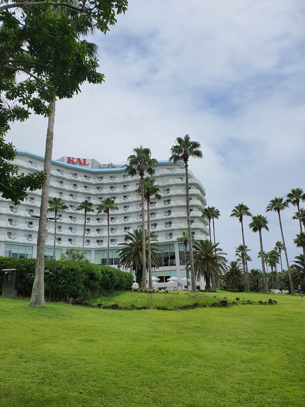 서귀포 칼호텔 전경.