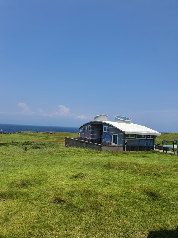 마라도를 지키고 있는 외로운 집.