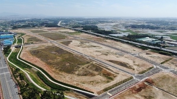 완주군 테크노밸리 제2산업단지 전경