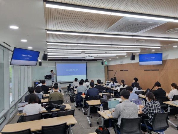 6월 8일부터 9일까지 실시된 한국언론진흥재단 제1차 신입기자 기본교육 모습(사진=인신위 제공)