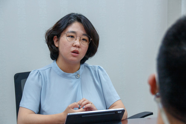 "횡재세가 이번 정기국회 예산심사 때 꼭 심사될 수 있도록 하겠다"고 밝힌 용혜인 기본소득당 대표.