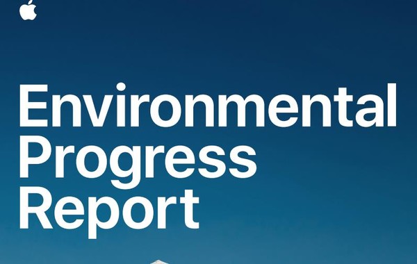 애플의 환경영향보고서(애플 홈페이지 캡처)