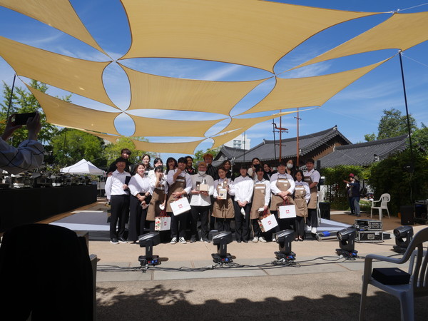 바리스타 대회 본선 참가자들.