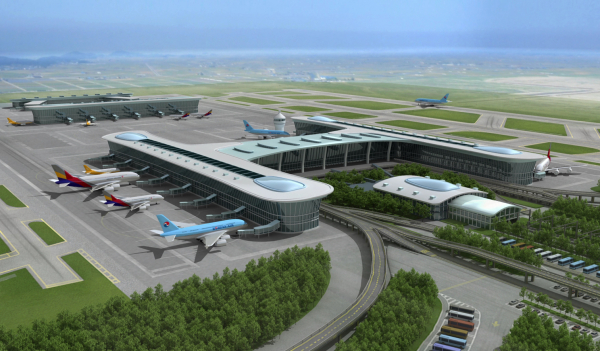 새만금 국제공항 조감도(사진=전북도 제공)