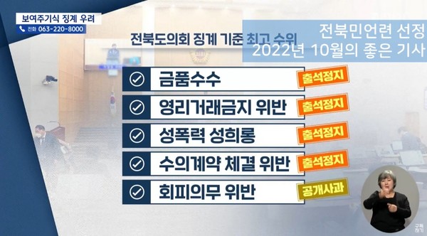 전북민언련 자료 제공