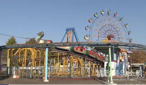 전주동물원 내 드림랜드 전경.