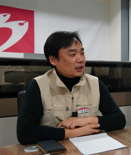 윤창현 전국언론노조 위원장