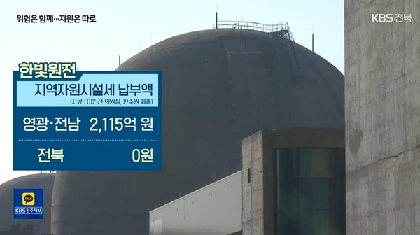 KBS전주총국 12월 8일 뉴스 화면(캡처)