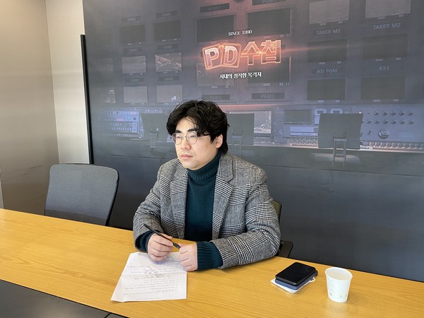 "갈수록 소아가 기피 문제가 심각하다"며 "정부나 관계자들이 대책을 세웠으면 좋겠다"고 말하는 양정헌 PD.