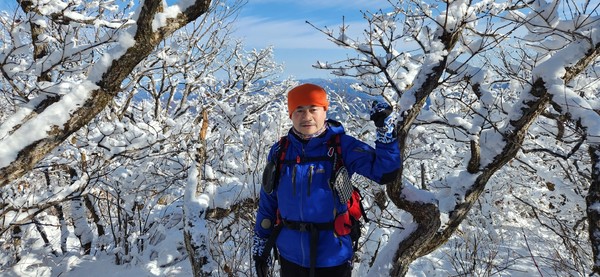 무주 덕유산 등산로에서(사진=박용근 제공)