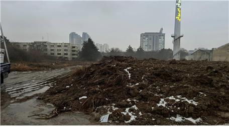 옛 대한방직 전주공장 철거 현장(사진=전북환경운동연합 제공)