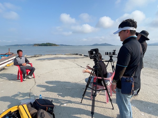 지난 2월 광주MBC가 방송한 ‘레드디쉬’ 한 장면(사진=최선영 제공)